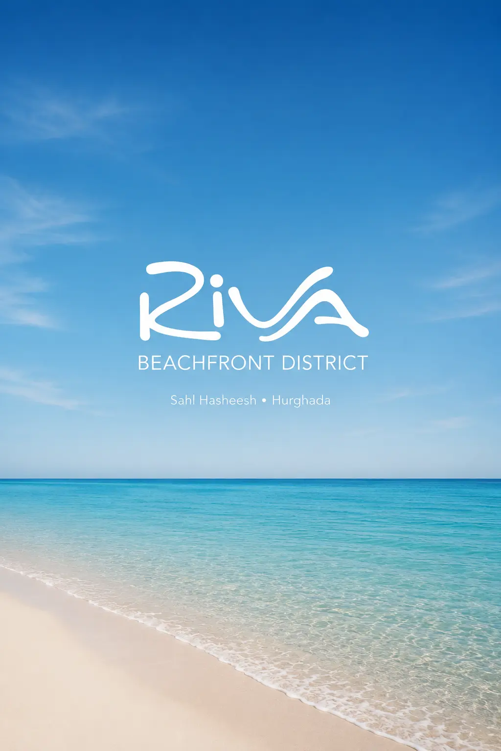 Riva Beachfront District project cover on the Red Sea in Hurghada